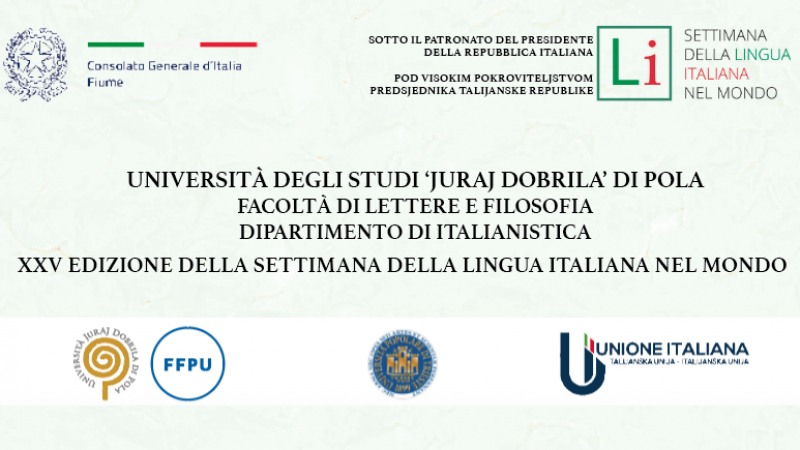 Tjedan talijanskoga jezika u svijetu...