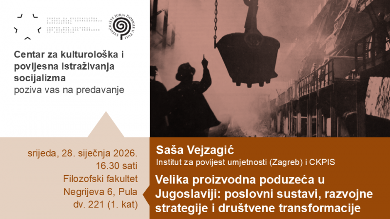 Predavanje – Saša Vejzagić o...