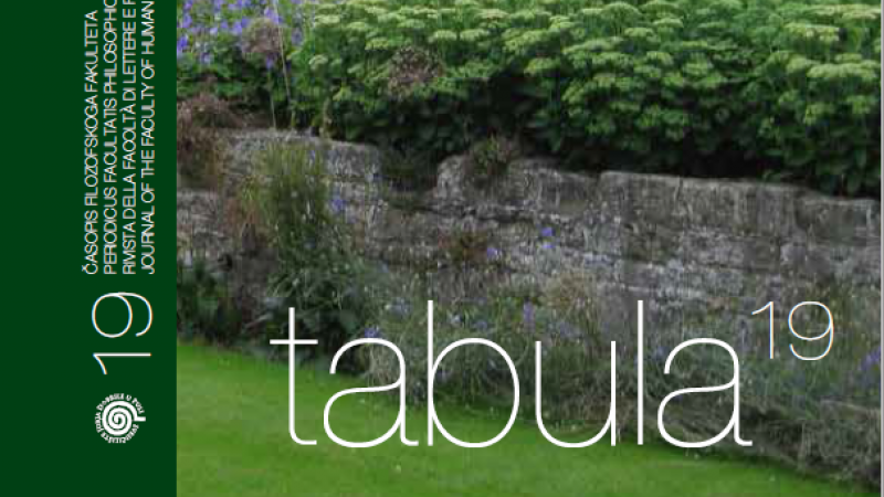 Prvi anglistički broj  znanstvenog...