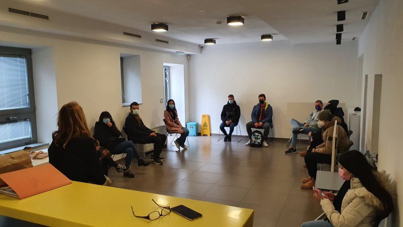 Meeting with incoming Erasmus...