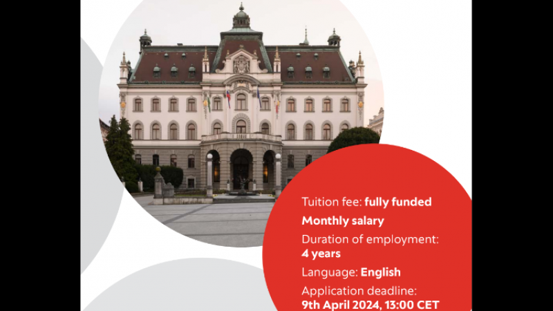 Otvoren natječaj za doktorske studije...