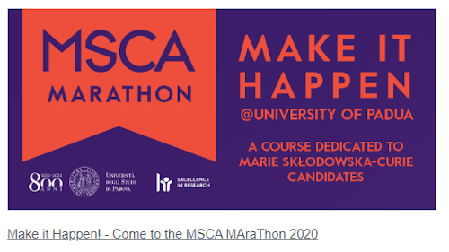 Sveučilište u Padovi raspisuje MSCA...