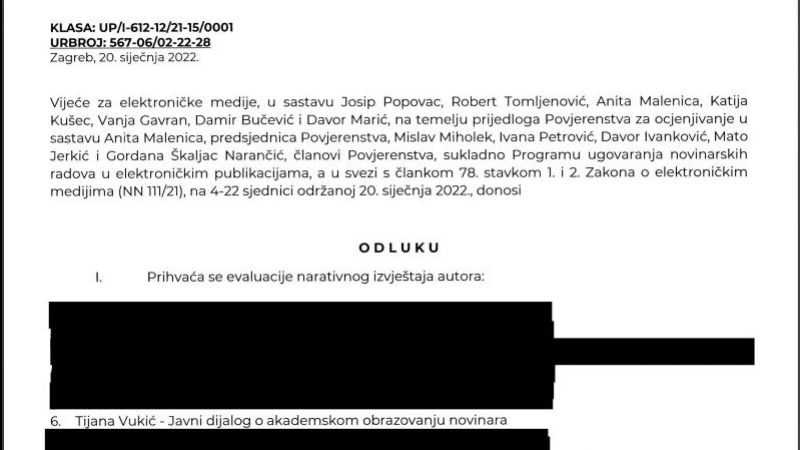 AEM accepts narrative report on the...