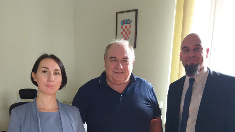 Students Juraj Vivoda and Ante Bačić...