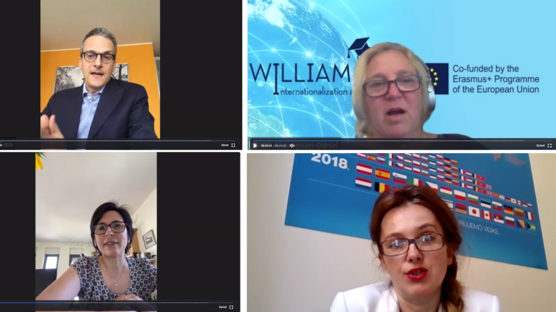 International virtual meeting held...