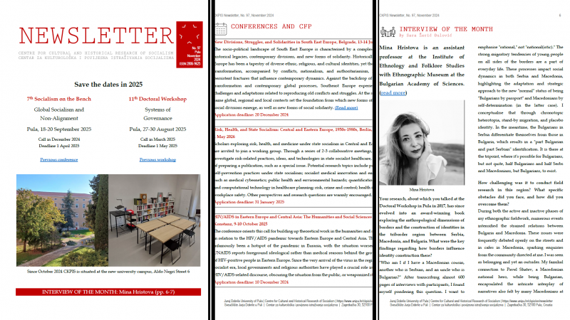 Newsletter, studeni 2024.